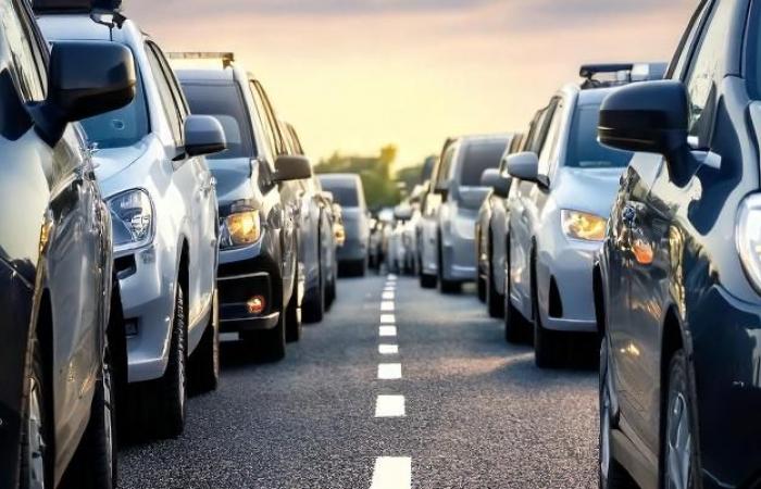 des taxis mobilisés ce lundi autour de Marseille.