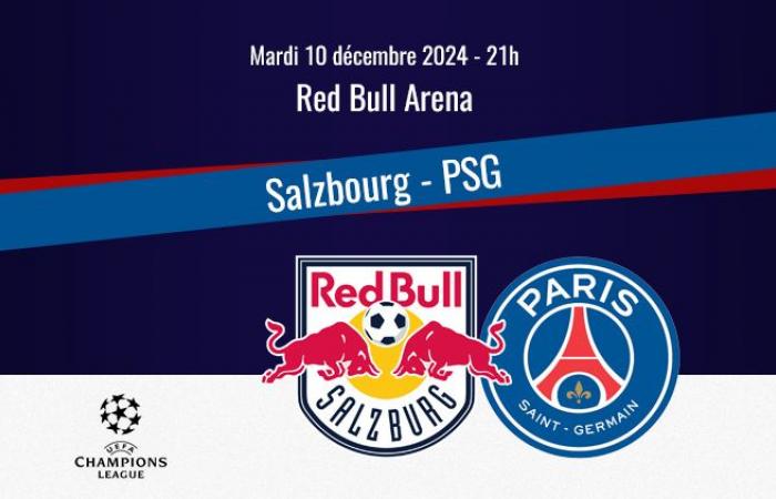 Match : Salzbourg/PSG, en direct (0-1, MT2)