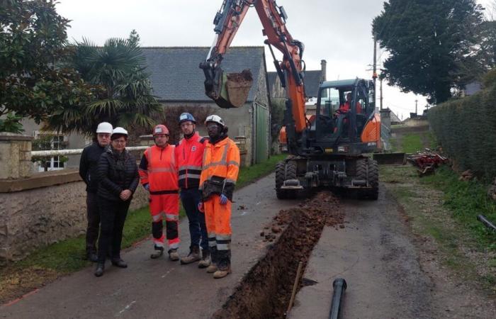 Le réseau d’eau potable rénové dans cette commune du Cotentin, la circulation impactée