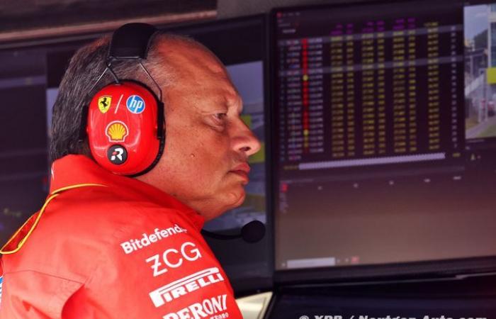 Formule 1 | Vasseur pense à “des tonnes de courses” où Ferrari a perdu 14 points