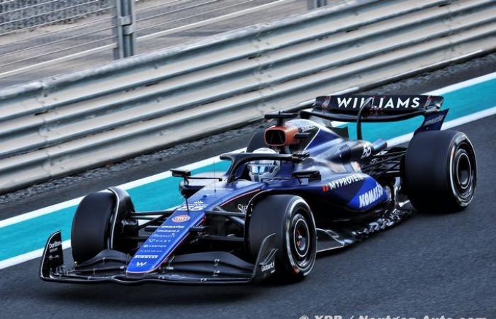 Formule 1 | Essais F1 à Abu Dhabi : Sainz mène à midi avec sa Williams