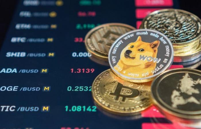 Dogecoin, XRP et Solana glissent alors que le prix du Bitcoin tombe en dessous de 97 000 $