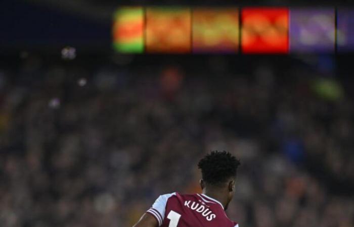 Mohammed Kudus remporte la première passe décisive en championnat lors de la victoire de West Ham contre les Wolves