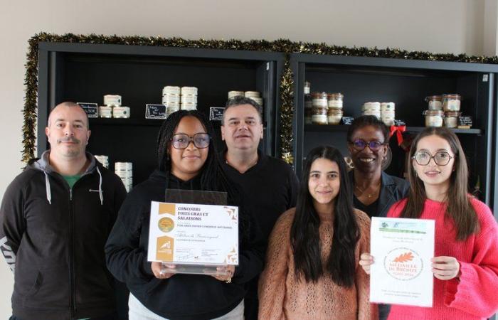 Une médaille d’or pour le lycée Beauregard