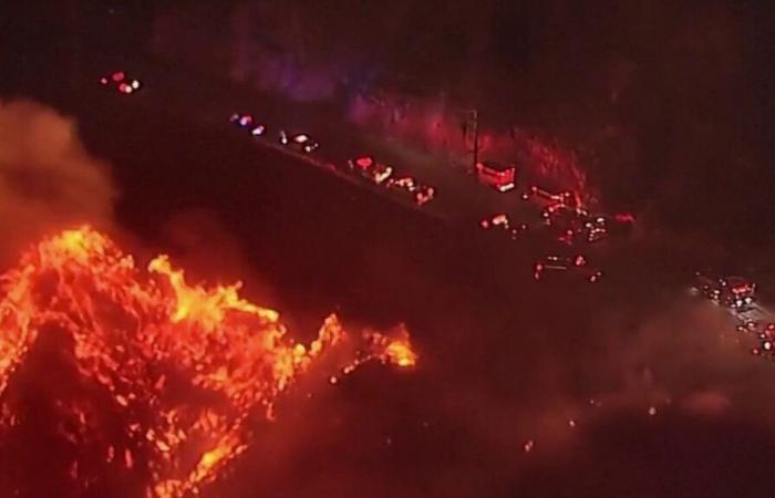 un incendie à Malibu près de Los Angeles a dévasté 900 hectares