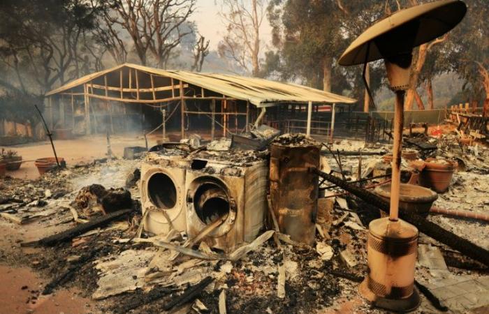 L’incendie se propage rapidement à Malibu, près de Los Angeles