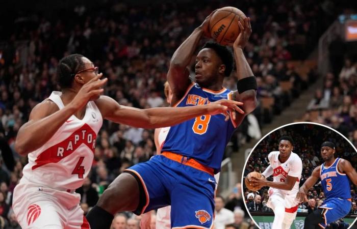 Les Knicks gâchent le match de vengeance de RJ Barrett avec une victoire serrée contre les Raptors