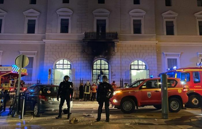 un homme jugé à Marseille pour l’incendie du tribunal d’Ajaccio en 2022