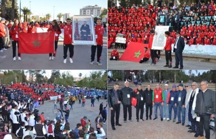 Les sports scolaires animent la capitale ismailie avec un grand carnaval pour commémorer la Marche verte et le Jour de l’Indépendance