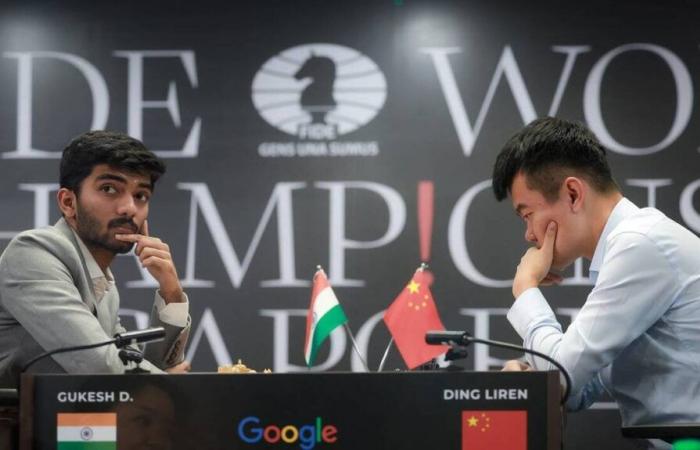 Échecs. Pas encore de vainqueur dans une finale mondiale indécise entre Ding et Gukesh