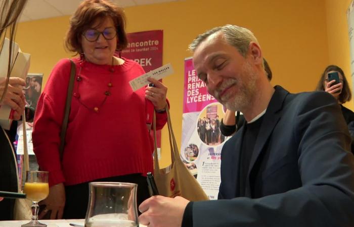 Olivier Norek rencontre les étudiants qui lui ont décerné le prix Renaudot des lycéens