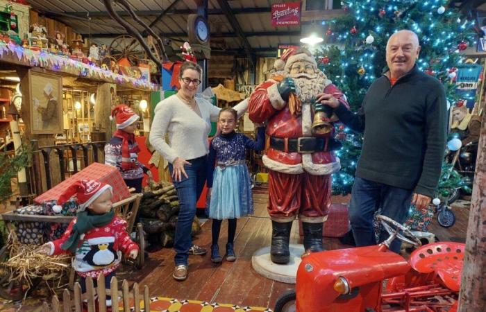 Cette biscuiterie bretonne nous offre Noël avec ses décorations et jouets de collection