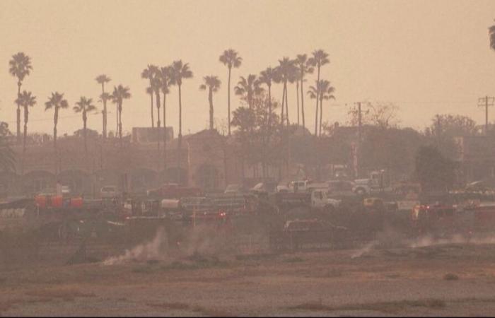 un incendie à Malibu, dévasté plus de 1.150 hectares