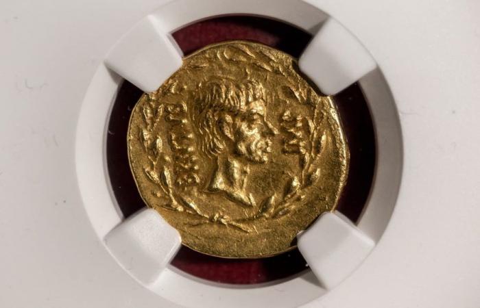 Une pièce d’or romaine à l’effigie de Brutus a été vendue pour 1,98 million d’euros