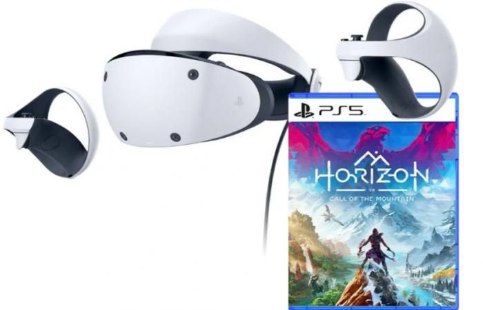 le meilleur casque de réalité virtuelle Sony et le jeu Horizon Call Of The Mountain sont en promo !