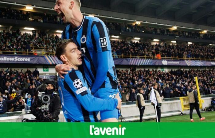 Le Club de Bruges renverse le Sporting et peut commencer à rêver de Ligue des Champions