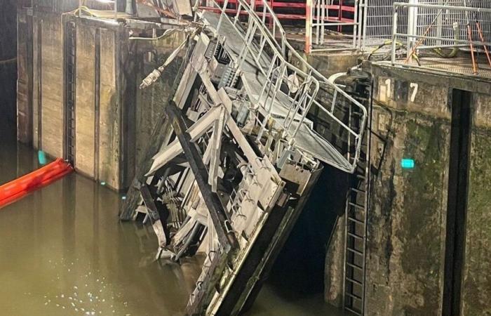 70 bateaux bloqués sur la Moselle par une écluse endommagée : des solutions d’urgence à l’étude