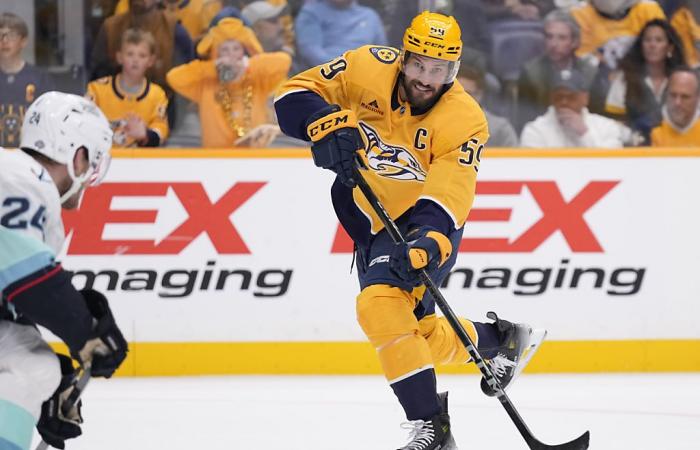 Une 8e défaite de suite pour Nashville, qui perd Josi