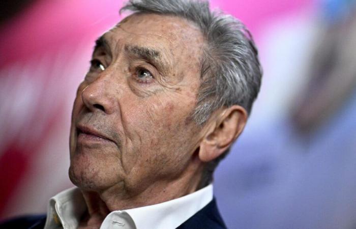 Eddy Merckx raconte sa chute et son opération