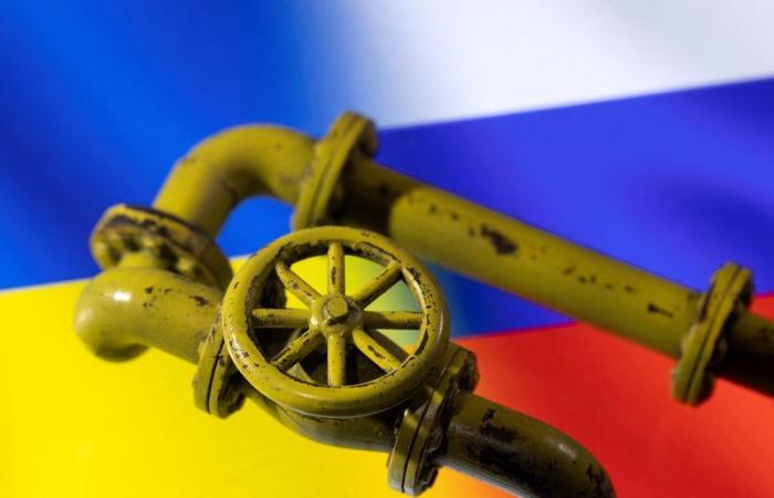 Les exportations de gaz russe vers l’Europe via l’Ukraine sont restées stables mercredi