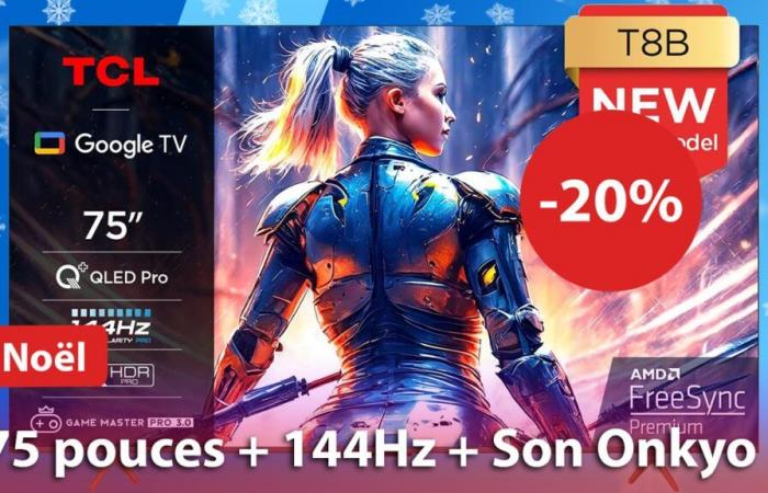 Amazon surprend tout le monde avec cette promotion sur ce téléviseur QLED 75 pouces !