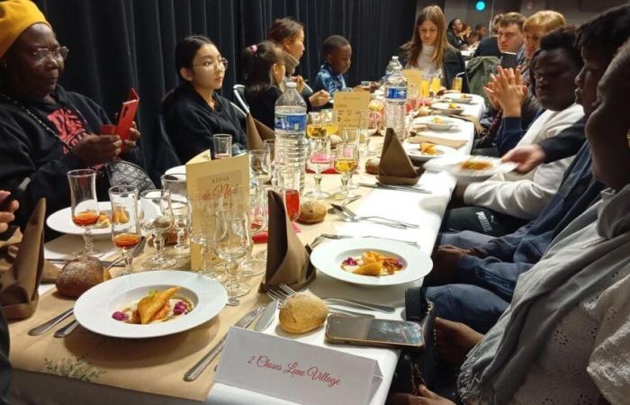 Un repas de Noël offert à 112 bénéficiaires de la banque alimentaire du Calvados