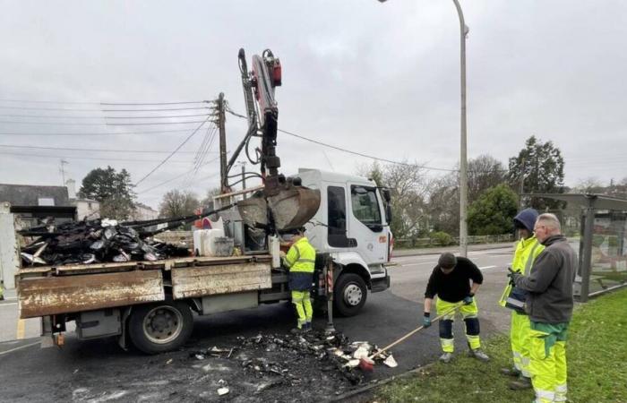 Un cabinet de dons détruit par un incendie à Quimper