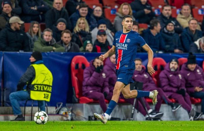 Achraf Hakimi : le couloir prend le pouvoir – C1 – J6 – Salzbourg-PSG (0-3)