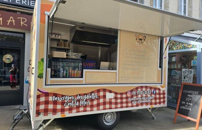 Sa crêperie a été inondée, il a ouvert un food truck à Guéret