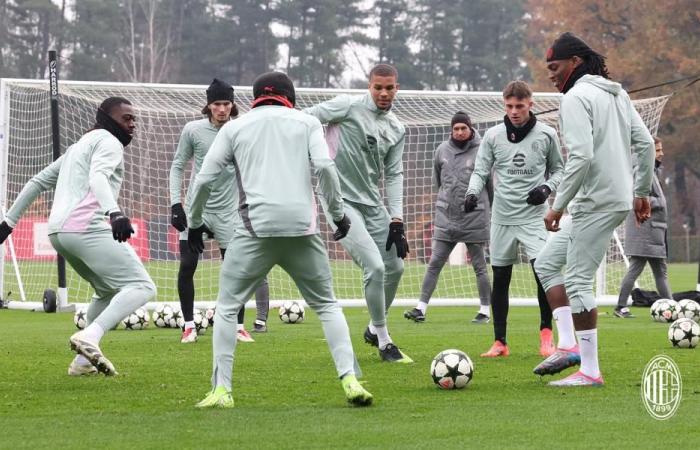 TOUCHES FINALES CE MATIN À MILANELLO POUR LES ROSSONERI