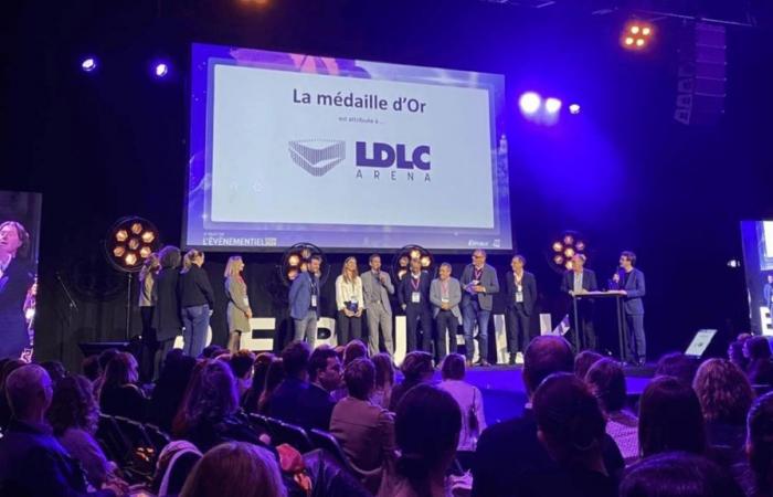 La médaille d’Or LDLC Arena « Destinations, Lieux et Attractivité »