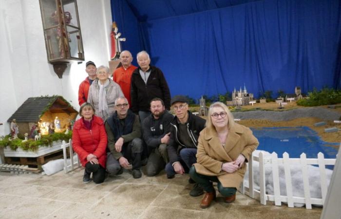 Une crèche unique dans cette chapelle du centre du Morbihan