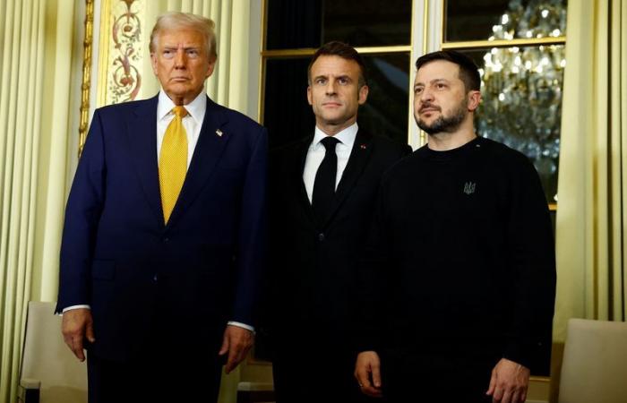 A Paris, Zelenskyj a demandé à Trump des garanties pour la sécurité de l’Ukraine