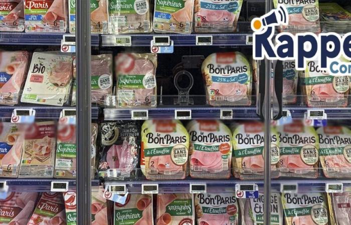 Ce jambon fait l’objet d’un rappel de produit urgent dans toute la France, les magasins concernés