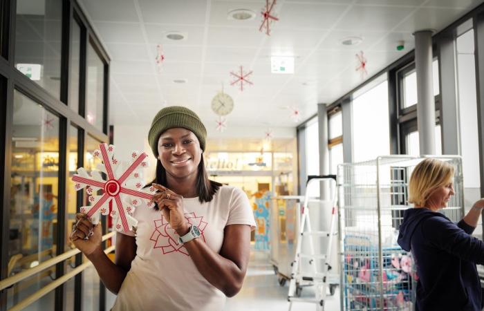 Des décorations de Noël pour égayer les hôpitaux