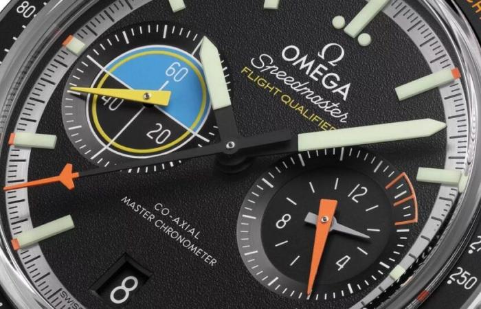 Pilote Omega Speedmaster, heure de l’US Air Force