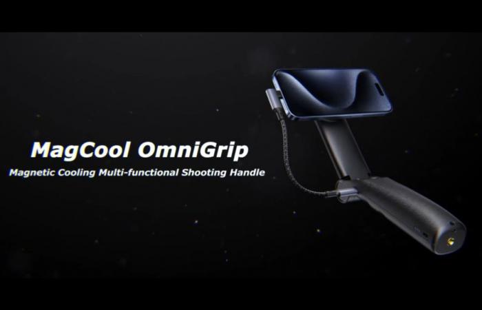 OmniGrip MagCool de JSAUX fait ses débuts en tant que poignée d’appareil photo pour smartphone avec stockage et éclairage intégrés