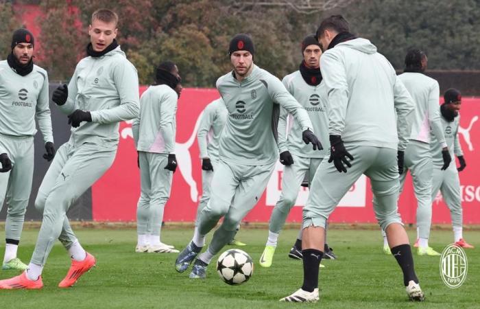 TOUCHES FINALES CE MATIN À MILANELLO POUR LES ROSSONERI