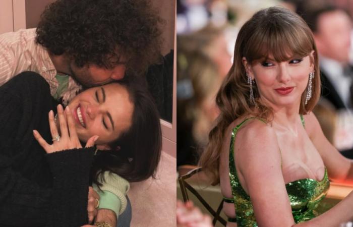 Taylor Swift plaisante en disant qu’elle sera la “fille aux fleurs” au mariage de Selena et Benny