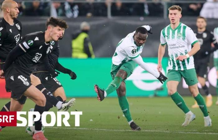 1:4 contre Vitoria – Le manque d’efficacité plonge Saint-Gall dans la misère – Sport