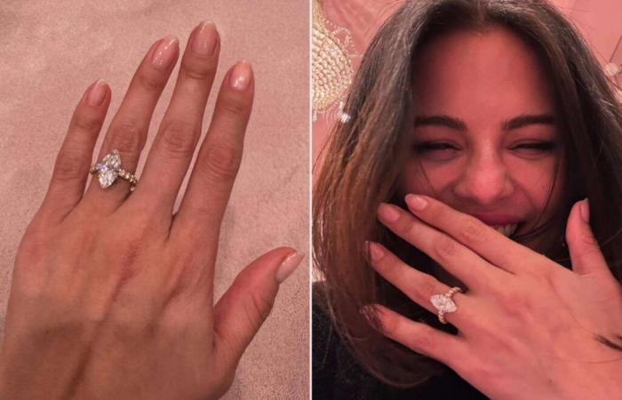 Bague de fiançailles diamant marquise de Selena Gomez de Benny Blanco : obtenez les détails