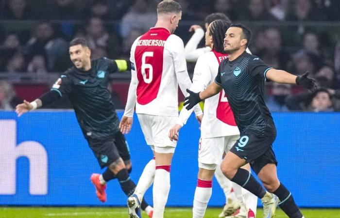 L’Ajax s’incline face à la forte Lazio dans l’Arena et sort du top huit de la Ligue Europa