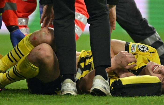 la terrible blessure d’un joueur de Dortmund contre le Barça