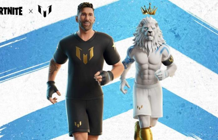 Les skins Messi de Fortnite sortent ce soir