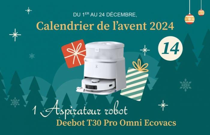 Tentez de gagner cet aspirateur Deebot T30 Pro Omni Ecovacs !