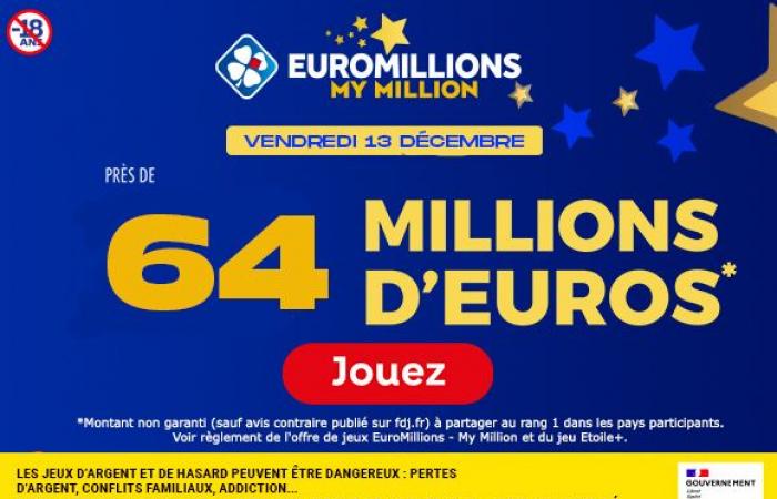 63 millions d’euros à gagner ! -FDJ