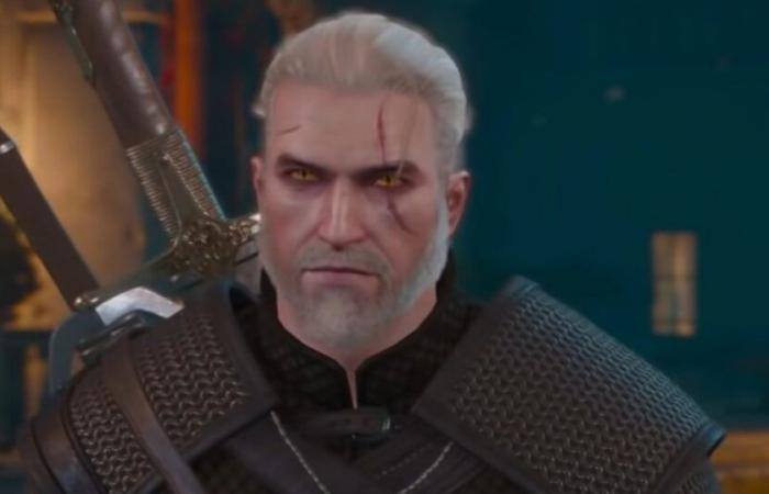 Geralt de la ville, c’était définitivement le chasseur de monstres aux cheveux blancs de Doug Cockle dans la bande-annonce de The Witcher 4