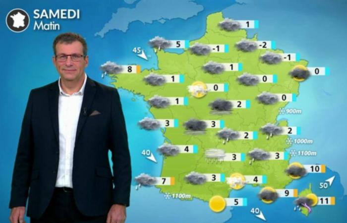 Météo du samedi 14 décembre : gris, humide et froid presque partout