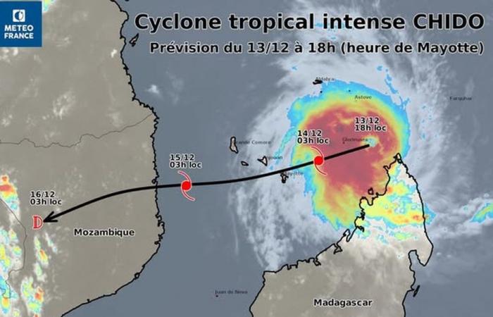 rafales de vent, pluie intense, trajectoire, les dernières prévisions de Météo France