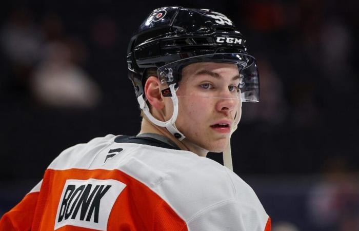 Trois espoirs des Flyers, Barkey absent